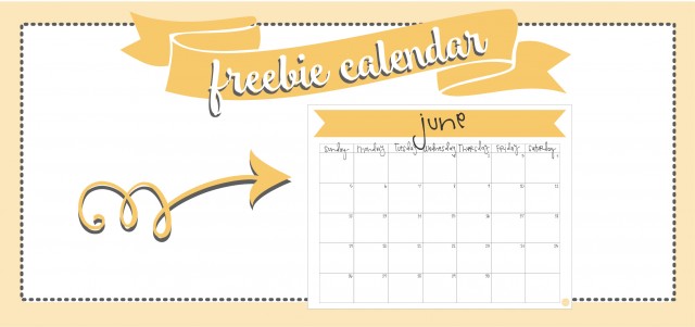 June 2016 Calendar Free Printable Live Craft Eat