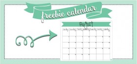 free printable monthly calendars! august 2016