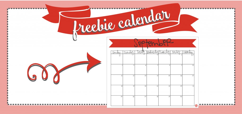 free printable monthly calendars