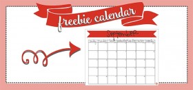 free printable september 2016 calendar!