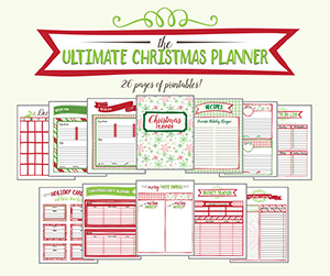 etsy.com - printable christmas planner - a life saver for the holiday season!