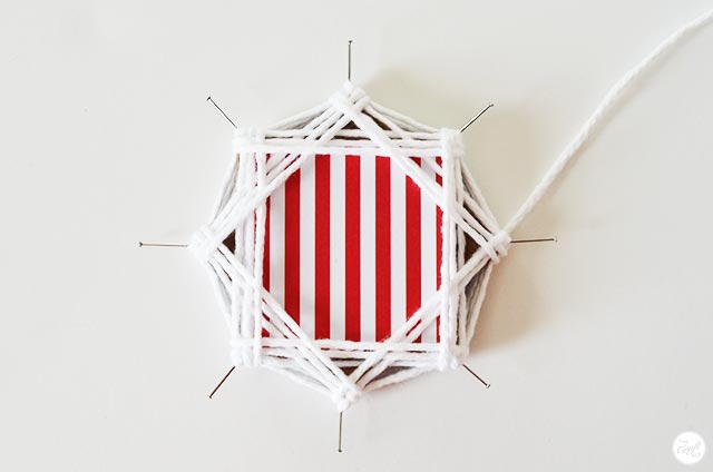 DIY String Star Ornaments