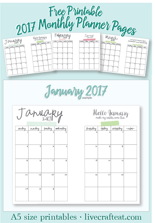 How to Print A5 Size Planner