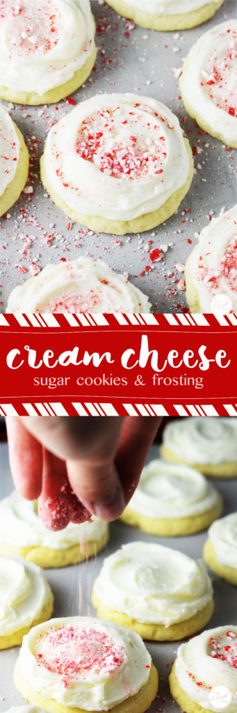 Cream Cheese Sugar Cookies & Frosting Recipe | Live Craft Eat