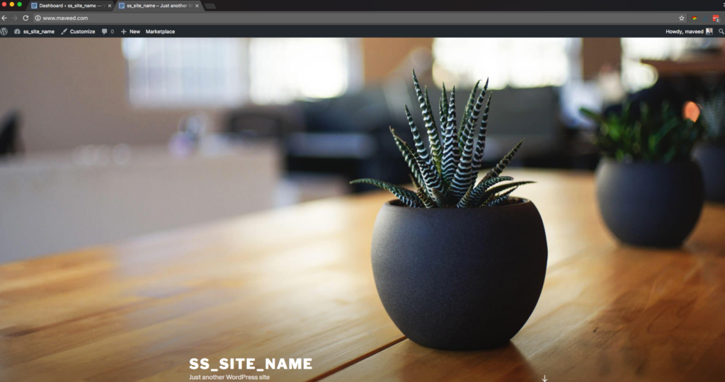 Maveed.com With WordPress