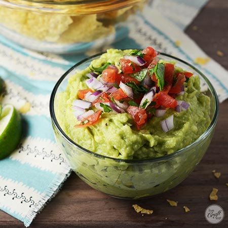 delicious homemade guacamole