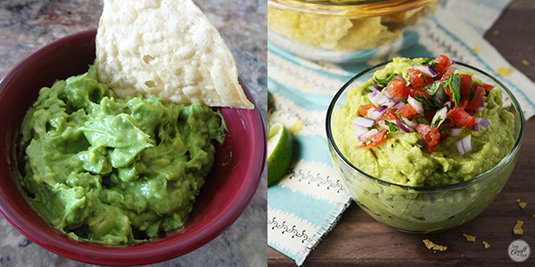 before and after guacamole