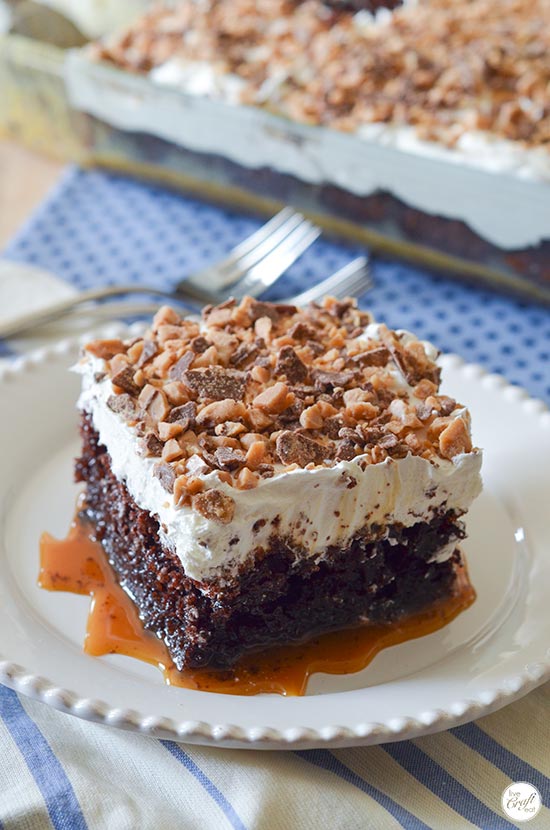 chocolate caramel cake