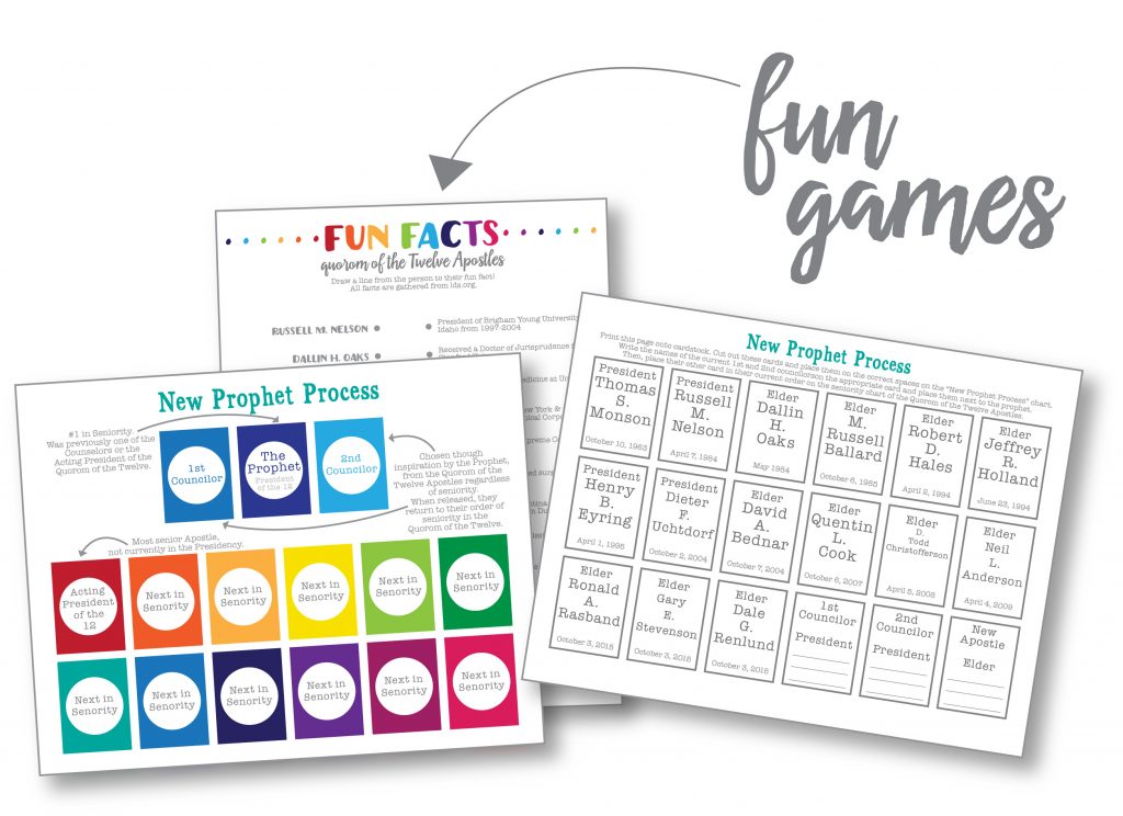 free printable family home evening games