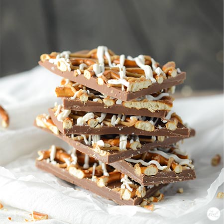 Peanut Butter Pretzel Candy Bark - Sweetest Menu