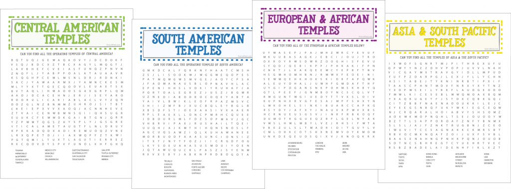 printable lds word searches