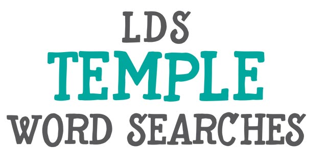 lds temple word searches