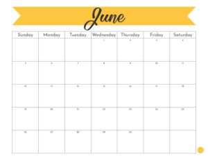 June 2022 Calendar - Free Printable | Live Craft Eat